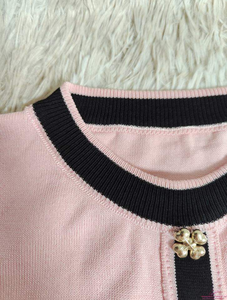 Classic Women's Clothing Knitted Tops for Women Popular Women's T-shirts