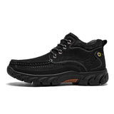 Chausure Pour Homme Cow Suede Genuine Leather Men Waterproof Hiking Sneakers Outdoor Trekking Shoes Men
