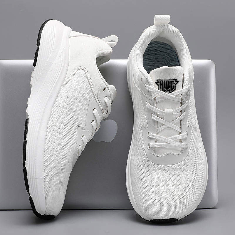 Breathable Mesh Running Shoes Lightweight Men Women Athletic Sneakers Cushioned Foam Insole Durable Outsole Design