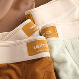 95% Cotton Jacquard High Quality Mid-waist Boy Boxer Men's Underwear