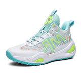 Anti Slip and Wear Resistant Professional Men Outdoor Sport Sneakers Blank Leather Women Basketball Shoes
