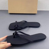 Trending Ladies Gold Slipper Slides - Summer Flat Sandals for Stylish Comfort
