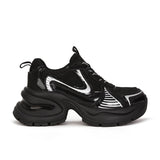 High Quality Women Sneakers High Heel Sneakers Height Increasing Female Casual Chunky Sneakers With Heel Shoes