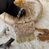 Rosé Cascade Clutch