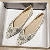 Elegant Women's Pointed Toe Dress Loafers - Low Heel Fashion Pumps in Bulk