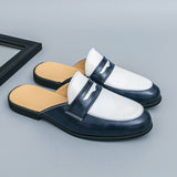 Lightweight Casual Half Loafers Comfortable Durable Outside Daily Slip on Good Quality Summer Men Casual Summer Shoes
