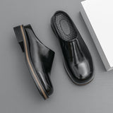 Handsome Quality Men Casual Formal Half Dress Shoes Classic Design Good Looking Durable Outdoor Slip on