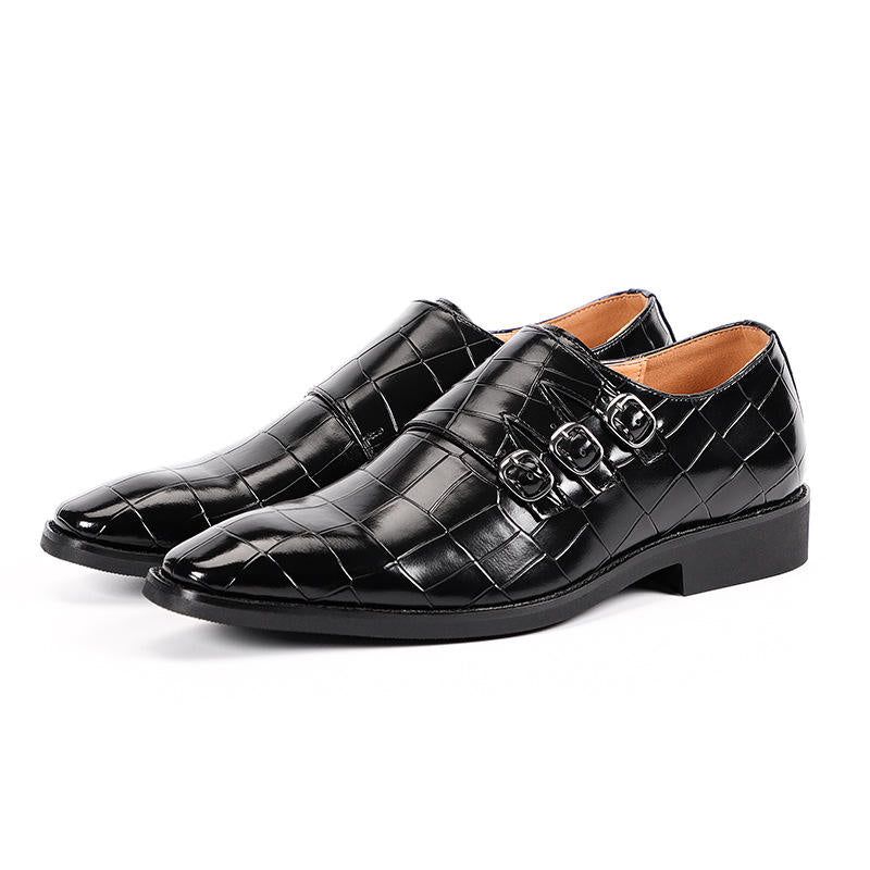 Best Selling Luxury Italian Style Men's Loafers Solid Pattern Autumn Casual Slip-On Shoes Rubber for Office Summer Parties
