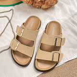 Trending Open Toe Women's Sandals with Comfortable Buckle Design