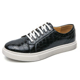 Pattern Lace up Yellow Black Comfortable Leisure Daily Casual Shoes for Men