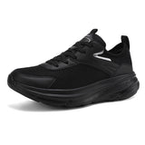 Streamlined Aerodynamic Breathable Mesh Sports Running Shoes with Shock Absorption Lightweight Sole