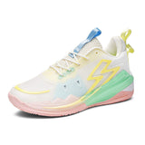 Men High Quality Cool Kids Sports Sneakers Dark Night Glowing Mesh Breathable Basketball Shoes for Women