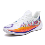 Dark Night Glowing Vibrant Running Shoes with Aerodynamic Design & Responsive Cushioning for Sports Performance and Casual Wear