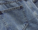 Premium Quality Empire Waist Skirt Split Classic Denim Skirt Fashionable Women's Skirt