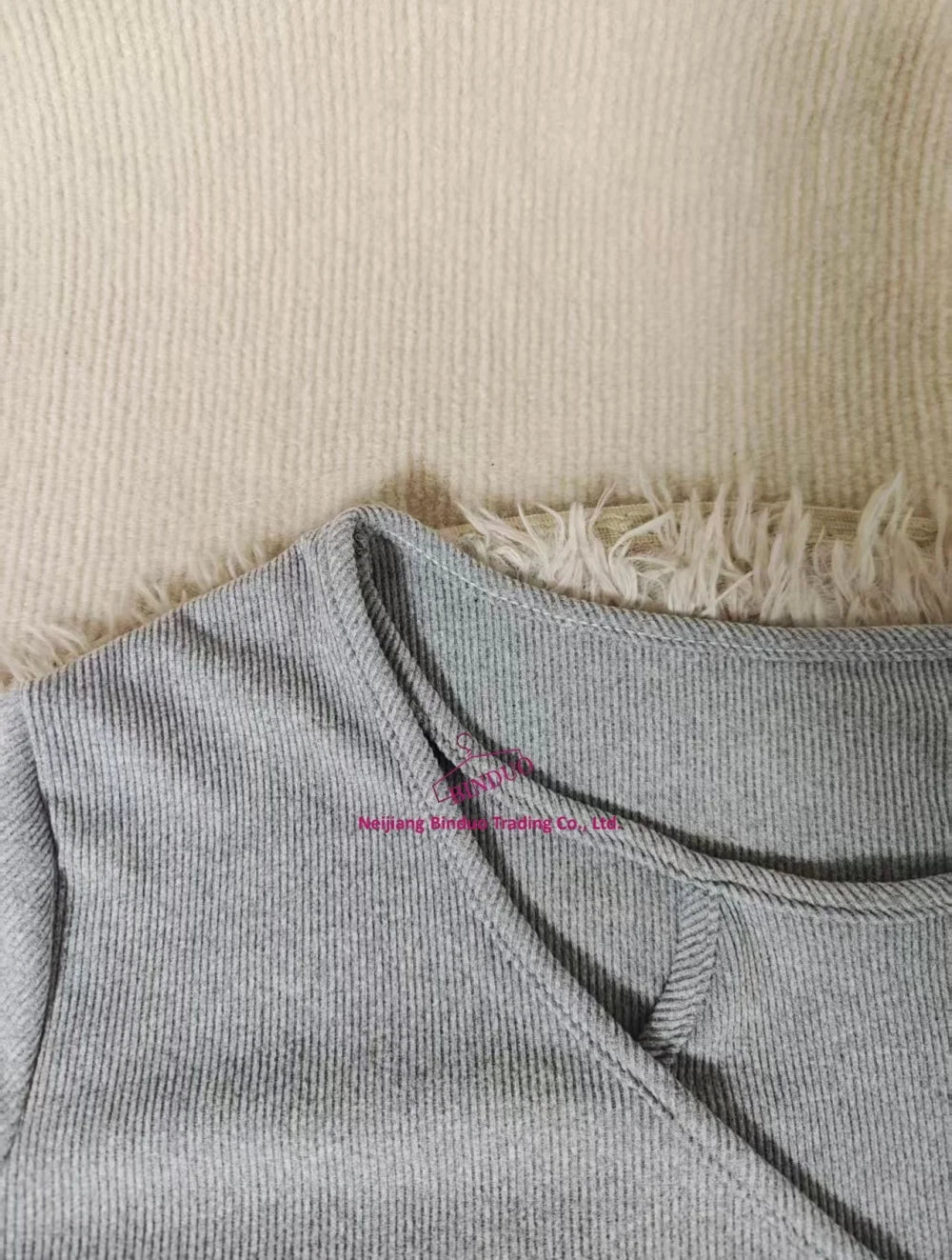 4xl Women's Trendy Long Sleeve T-Shirt Slim Fit Waist Spring Autumn Winter Anti - Pilling Fashionable Plain Dyed Knitted Top - Zeprah