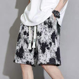 Summer Trendy Five-point Pants Men's Flower Pants Beach Pants Quick-drying Seaside Holiday Beach Pants Casual Short Pants