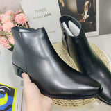Genuine Leather High Quality Dress Shoes Handsome Classy Formal Leather Boots for Men