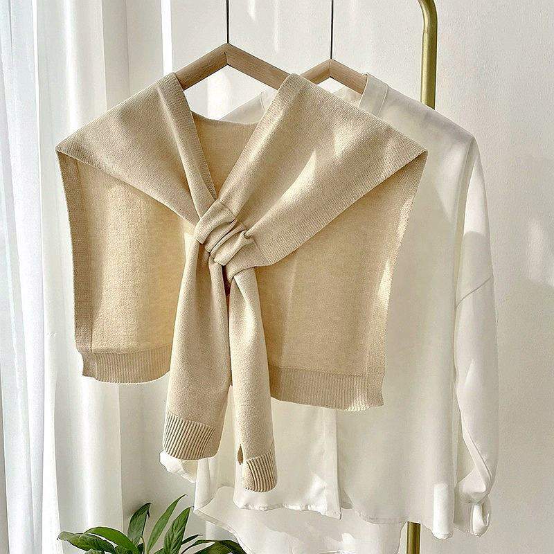 Soft Knitted Shawl Best Sale Women's Shawl Fashionable T-shirt Knitted Shawl