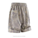 New Arrival Mens Honeycomb Waffle Knit Shorts Thick Braided Draw Cord Elastic Waist Loose Casual Gym Five Inch Shorts
