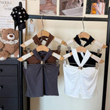 Pure Desire Elegant Women's New Slim-fit Slimming Spice Girl's Inner Top with Chest Pad Base Top