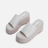 Stylish & Comfortable Clear Wedge Heel Espadrille Sandals for Women Style