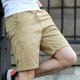 Summer Thin Casual Pants Men's Shorts Half Pants Loose Casual Beach Pants Men's Shorts
