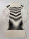 Simple Long Hip Skirt Solid Midi Dress Classic Sweater Dresses