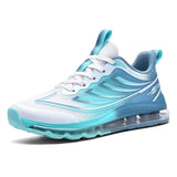 Breathable Men Running Shoes with Air Cushion Sole and Mesh Upper for Comfort Stability and Shock Absorption