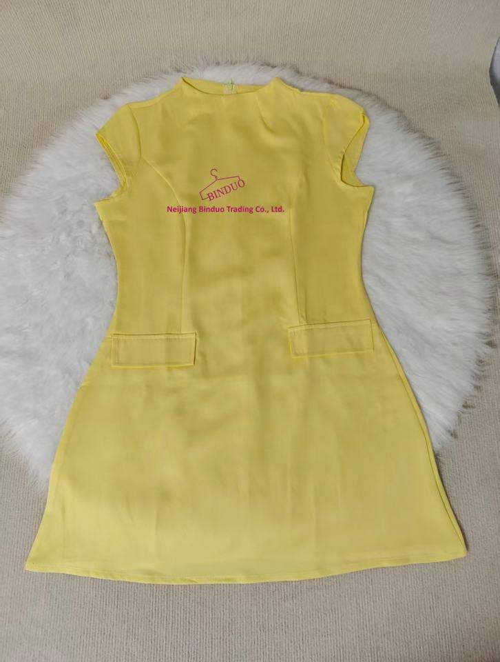 Versatile A-line Dress Slim-fit New Design Sleeveless Suit Dress Simple Mini Dress
