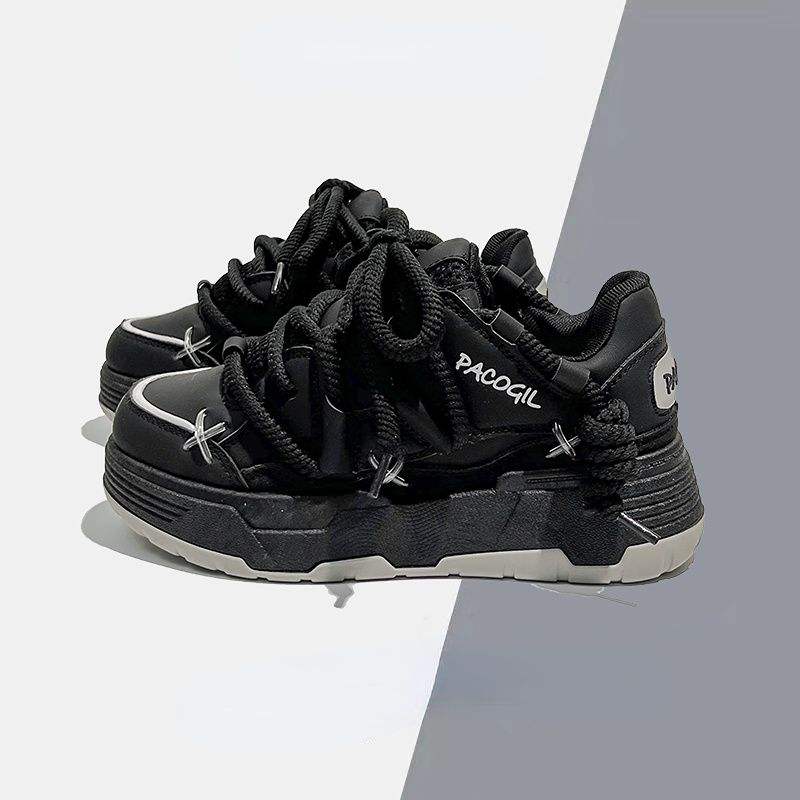 Non Slip Zapatillas De Mujer Dropshipping Thick Sole Casual Sport Shoe De Mujer Women Platform Sneakers