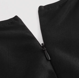 Women Sleeveless Round Neck Satin Midi Dress Side Drawstring Ruched Waist Elegant Party Wedding Guest Dress