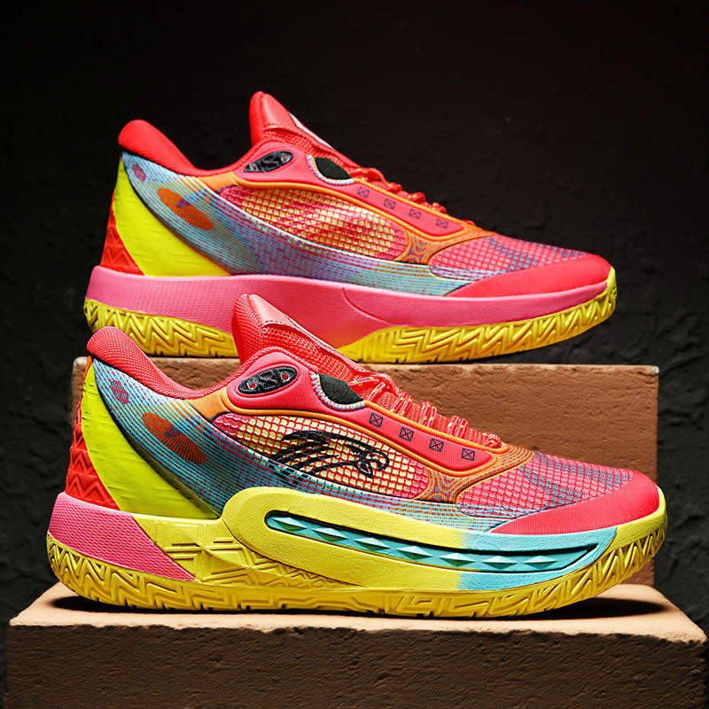 Professional Men Eagle Design Outdoor Sports Sneakers Dark Night Glowing Mesh Women Boys Basketball Shoes