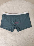 Pure Cotton Boxers Breathable Comfortable Solid Color Boxers Personalized Youth Mid-Waist Men's Shorts