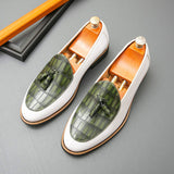 Wedding Party Footwear Casual Slip on Comfortable Lightweight Durable Tassel Loafer Shoes for Men