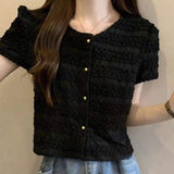 Simple T-shirt for Women Wholesale T-shirt Fashionable Tops for Women