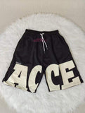 Summer Casual Shorts Men's Popular American Style Simple Stitching Mid-length Pants Straight-leg Loose Wide-leg Shorts