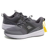 Clearance Price Men and Women Lightweight Breathable Running Shoes with Elastic Lacing Shock Absorption for Gym Jogging