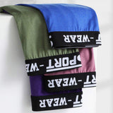 Long Leg Men Boxer Briefs Sport Wear Elastic Waist Soft Breathable Men Underwear Cycling Anti Chafing Long Boxer Shorts