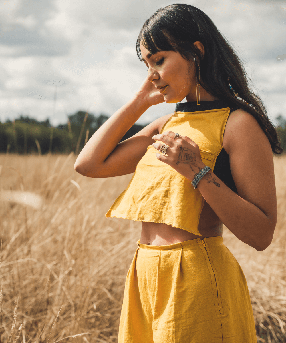 LunaBelle Flowy Blouse