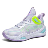 High Top Professional Men Outdoor Sports Sneakers Mesh Breathable Women Boys Basketball Shoes