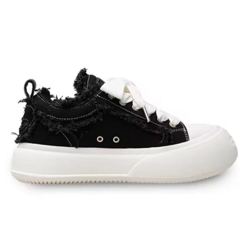 Walking Chaussures De Style Marche Vulcanized Shoes Trendy Women's Fashion Mujer Leather Sneakers Casual Shoes