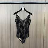 Hot Girl Jumpsuit Wind Backless Top Spring and Summer Lace Interior Slim-fit Design White Camisole Vest for Women