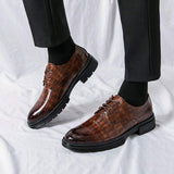 Hot Selling Casual Formal PU Leather Shoes Classic Design Lace up Handsome Good Quality Men Wedding Dress Shoes