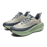 Breathable Mesh Upper TPU Overlays 3D Molded Carbon Plate Midsole Sculpted Wave Outsole Flexible Lover Women Men Running Shoes
