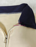 Women's Polo Collar Long-Sleeve Top 2025 Spring Autumn New Color-Block Lightweight Casual Shirt