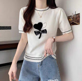 Versatile Graphic Tee Bestselling New design Tops for Women Popular Short-sleeved T-shirt