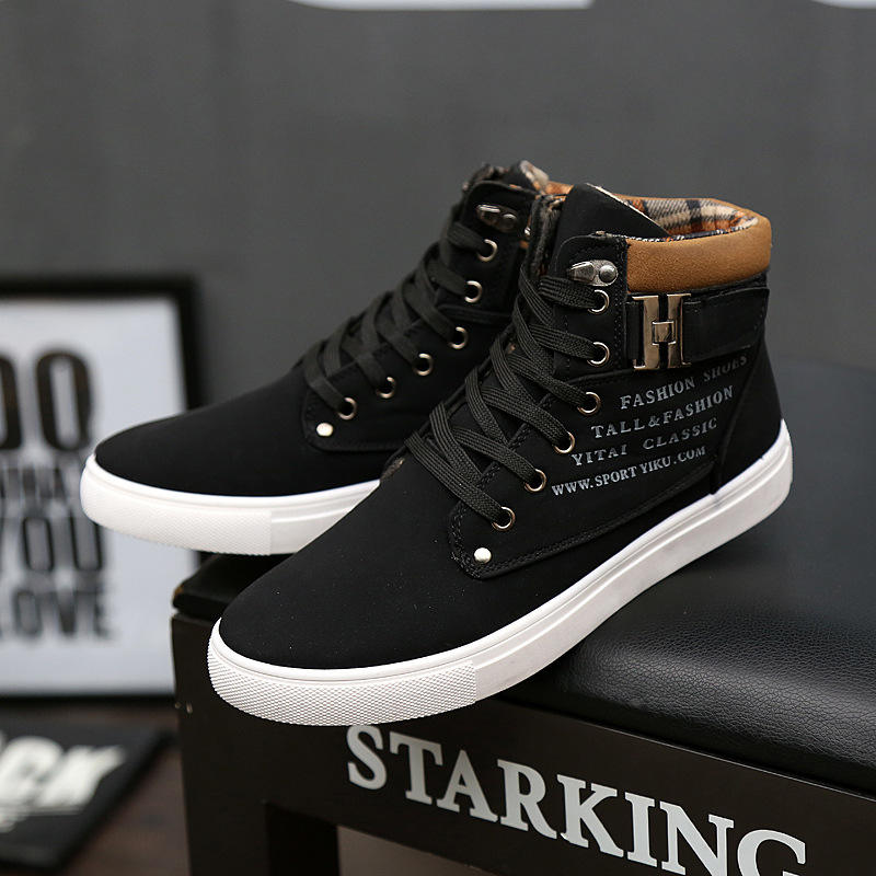 New Design Youth Cool Style Maten Boot Leather Trendy Walking Shoes for Men