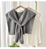Soft Knitted Shawl Best Sale Women's Shawl Fashionable T-shirt Knitted Shawl