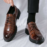 Hot Selling Casual Formal PU Leather Shoes Classic Design Lace up Handsome Good Quality Men Wedding Dress Shoes