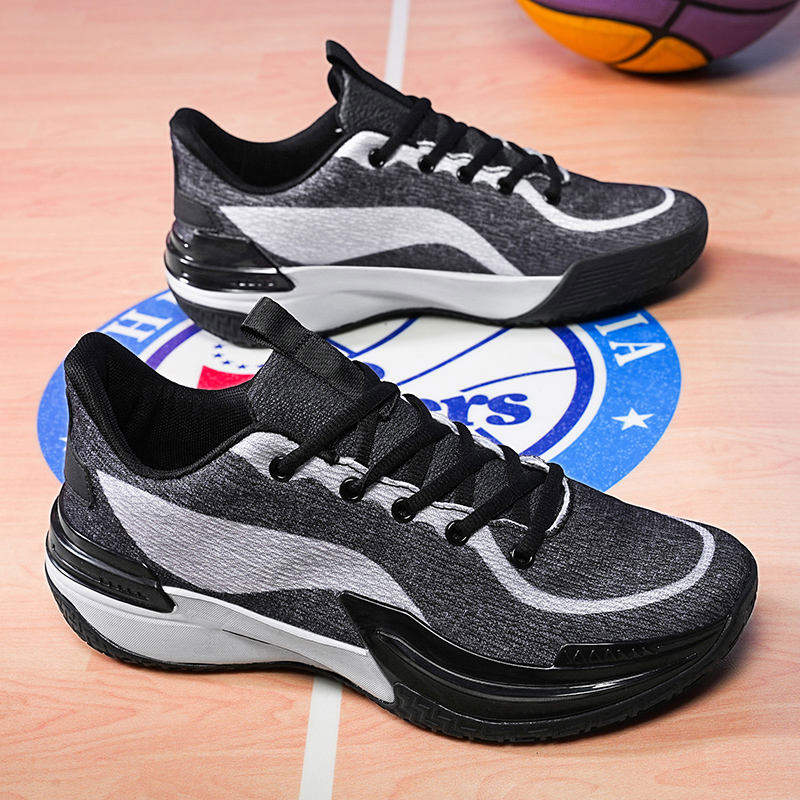 Professional Men Outdoor Sports Sneakers Breathable Blank Mesh Breathable Women Kids Boys Basketball Shoes